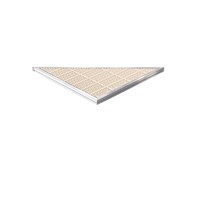 Ultra dock right corner-thruflow beige