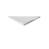 Ultra dock right corner-thruflow white