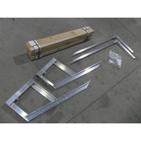 4'木纹明矾长凳套件为4'码头