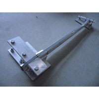6'大型重型铝铰链(3孔)