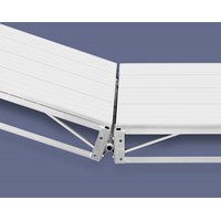 4'小型重型铝铰链(双孔)