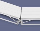 4'小型重型铝铰链(双孔)