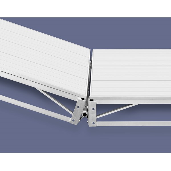 4'小型重型铝铰链(双孔)
