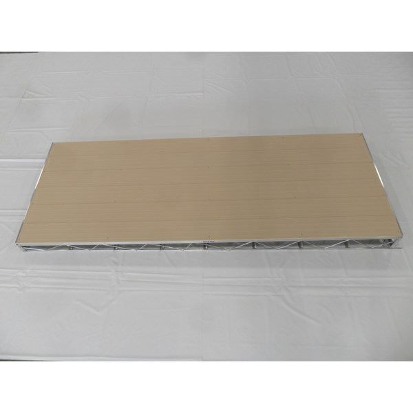 6'X16' Shore End铝米色