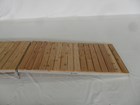 4'x8'斜坡铝 - 雪松与铰链
