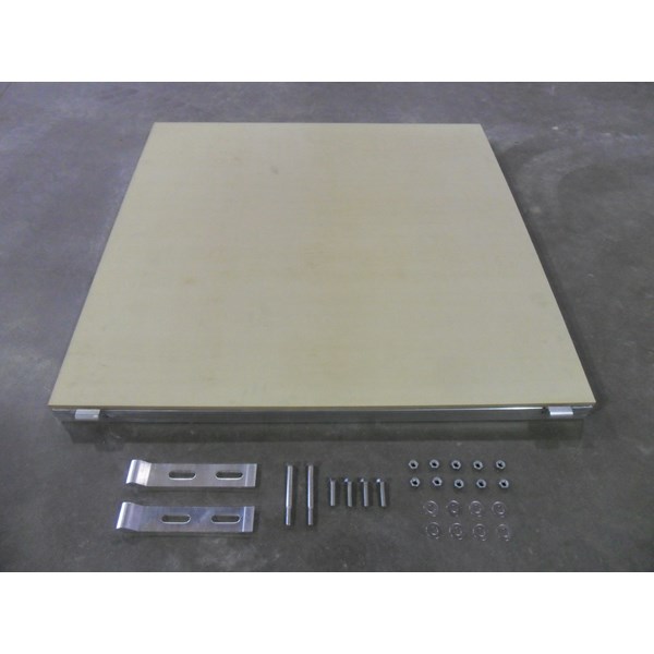 4'X4'坡道铝防滑带铰链