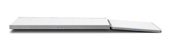 4'X4' Sectional Ramp With Hinge-White