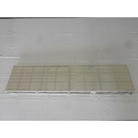 4'X16'车轮端只有铝thruflow白色