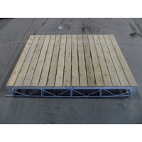 6 'x8 Aluminum-Cedar的扩展