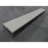 2'X16'双面扩展铝米色