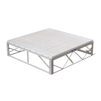 4'X4'扩展铝通流白色