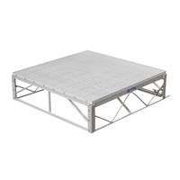 4'X4'延伸铝- thruflow灰色