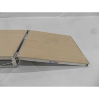 4'X4'斜铝米色铰链