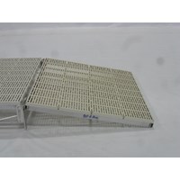4'X4'坡道铝通流白色铰链