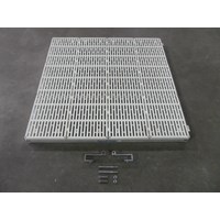 4'经典坡道横流白色铰链
