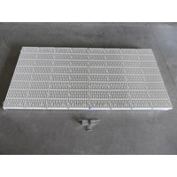 4'x8 '对码头坡道与铰链横流白色