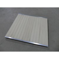 4'x4 '的经典甲板(5板老式风格)-米色